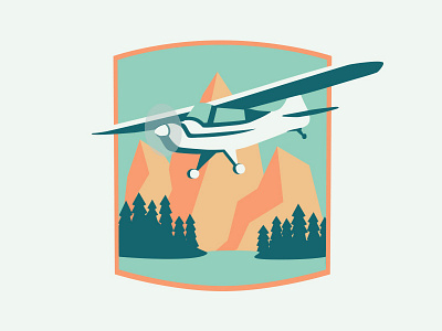 TGR Travel Logo Concept design flying graphic design logo logo design mountain teton gravity research travel