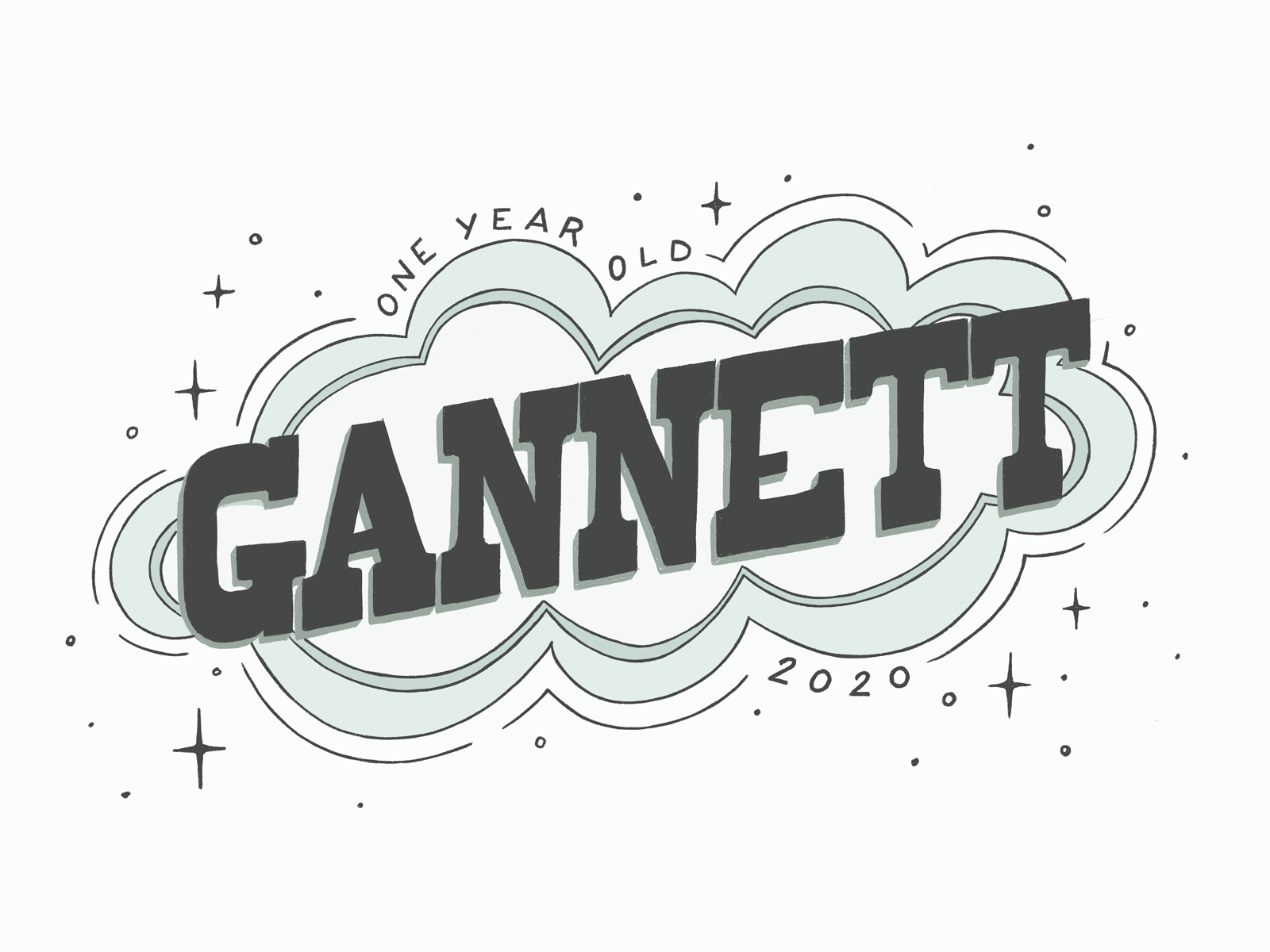 Birthday Gif! design drawing hand lettering handdrawn handlettering ipad lettering lettering procreate sketchbook type typography