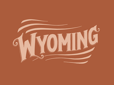 Wyoming Hand Lettering
