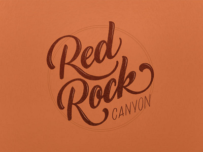 Red Rock Canyon Lettering calligraphy design drawing handdrawn handlettering illustration ipad lettering red rock canyon sketch sketchbook type typography