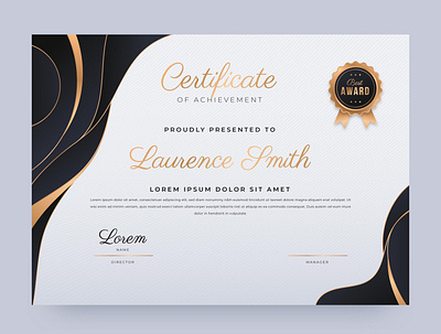 3D certificate UI template 3d branding certificate graphic design logo motion graphics ui