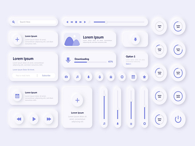 ios or android ui-ux elements collection elements elements collection mobile ui design ui ux