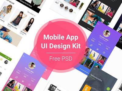 Mobile-App-UI-Design Kit mobile appmobile app ui ui design ui design kit