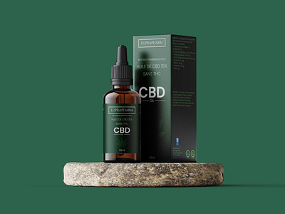 CBD OIL Packaging Design box design branding cbd design cbd packaging design graphic design illustration logo vector