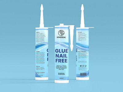 Glue Nail Free || Product Label || 2021