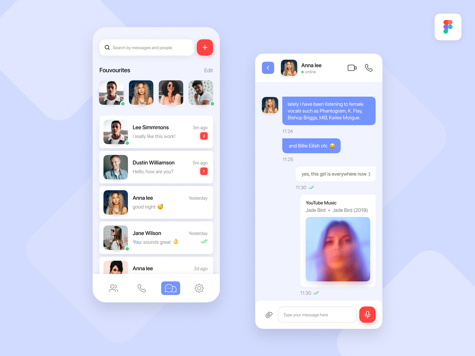 Messenger Concept. by Olexander Konovalenko on Dribbble