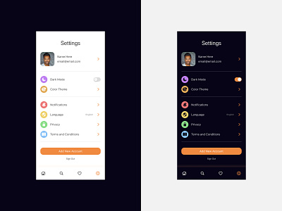 Settings 007 daily ui design figma settings ui