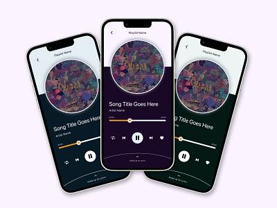 Music Player 009 daily ui design figma music play ui