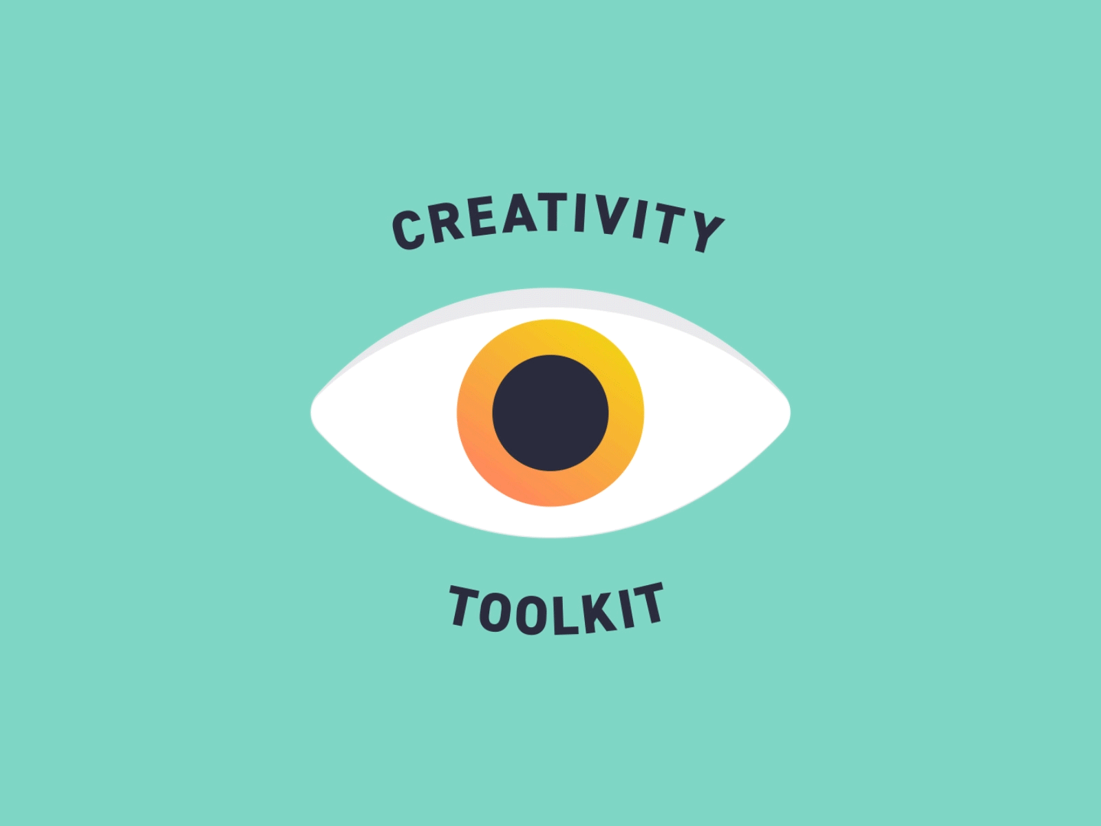 Creativity Toolkit Intro after effects animation animation after effects blink creativity design eye eye animation flat flatdesign intro loop animation minimal motion graphics text animation texture transition youtube channel