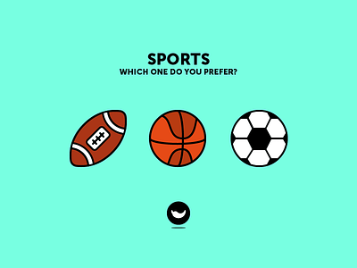 Sports ball basketball futball rugby soccer spicy icons sport sports
