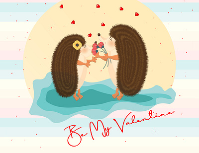Be my Valentine 2022 design graphic design illustration valentine