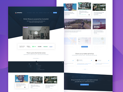 Contentful Customers Page