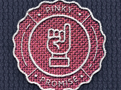 Pinky promise patch pinky promise patch