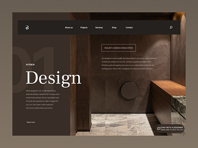 Concept Website - Interior Design architecture concept dark data design furniture furniture design home homebook interior interior design interiors minimalist modern responsive design ui ux web app webdesign website