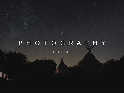 Fotos - Responsive Photography Theme