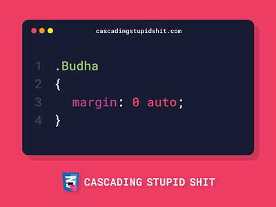 Budha - CSS Joke coding css funny jokes