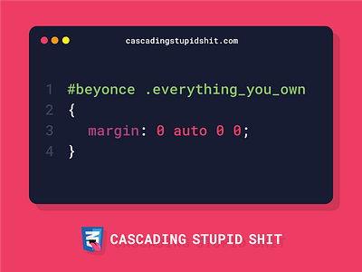 Beyonce - CSS Joke