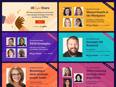 HR Superstars Social Graphics 15five ads hr podcast