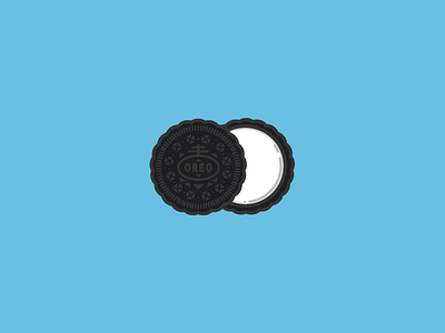 Oreo cookie oreo vector illustration