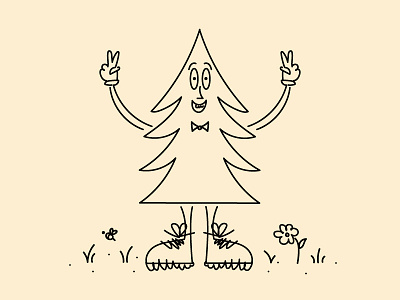 Cool Tree cool doodle illustration nature peace tree