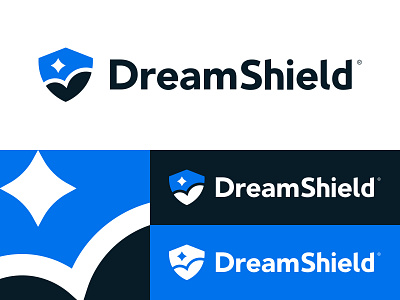 DreamShield Logo dreamhost dreamshield identity logo malware shield