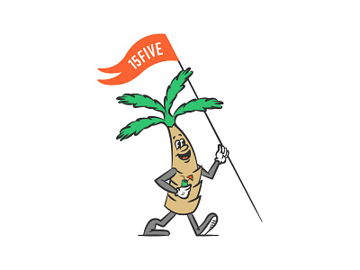 🌴 🌴 🌴 illustration mascot palm springs palm tree