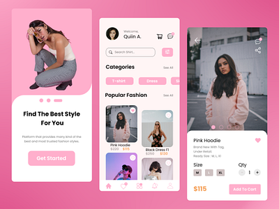 "Fashion Store App (Mobile)"