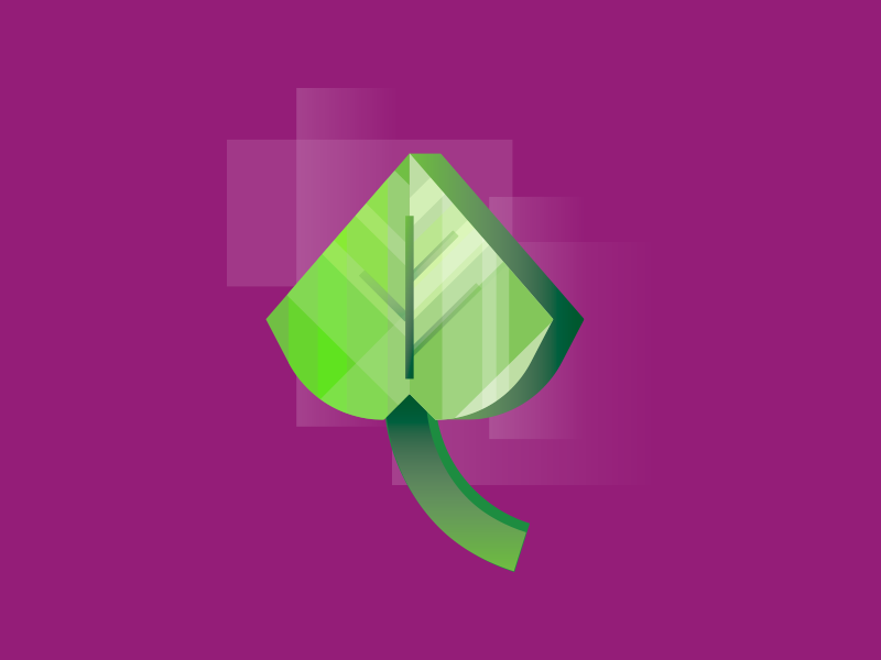 Leaf vector illustration energy green leaf sustainability
