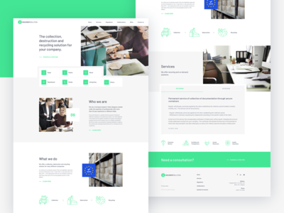 Homepage Design