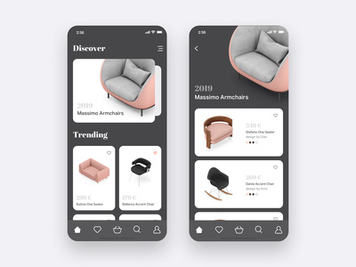 Furniture App Concept