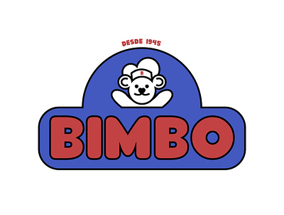 Bimbo logo redesign branding design illustration logo