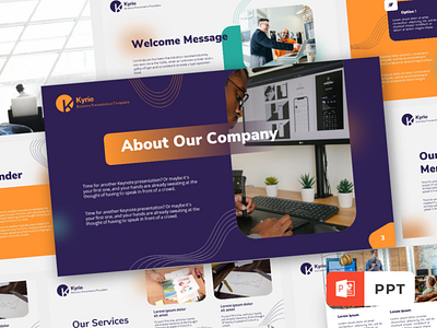 Kyrie - Business Presentation Template smm