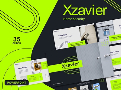 Xzavier - Home Security Presentation Template