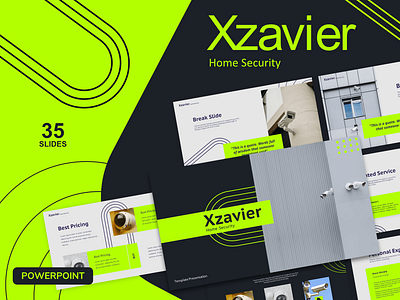 Xzavier - Home Security Presentation Template