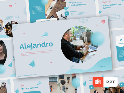 Alejandro - Business Presentation Template events expo it design marketing seminar meetup