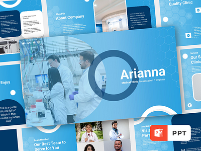 Arianna - Medical Clinic Presentation Template