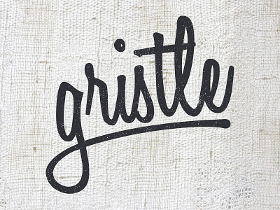 Gristle- Food Truck Logo