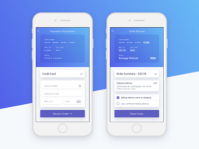Credit Card Checkout Daily UI 002