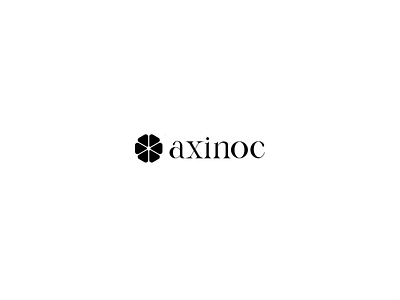 Axinoc branding design illustration logo