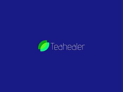 Teahealer branding design illustration logo vector