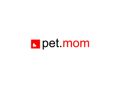 Pet Mom app branding design illustration logo ui vector