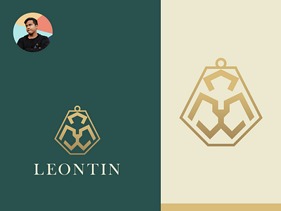 Leontin logo branding design logo