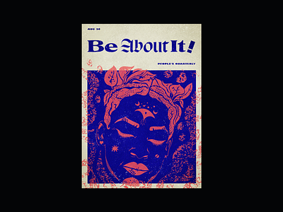 Be About It! magazine procreate riso