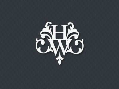 Herbert Walters Logo brand clothing design fashion logo monogram