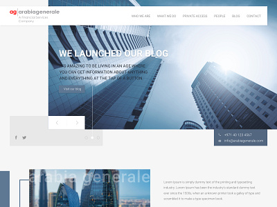 arabia generale - Website Design Dubai