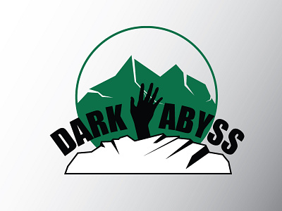 DARK ABYSS branding design illustration logo vector