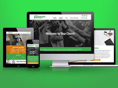 Eve church theme website wordpress