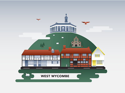 West Wycombe illustration