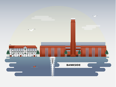Bankside illustration