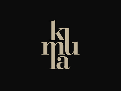 Kumala kumala logotype minimalism transparency typography wine